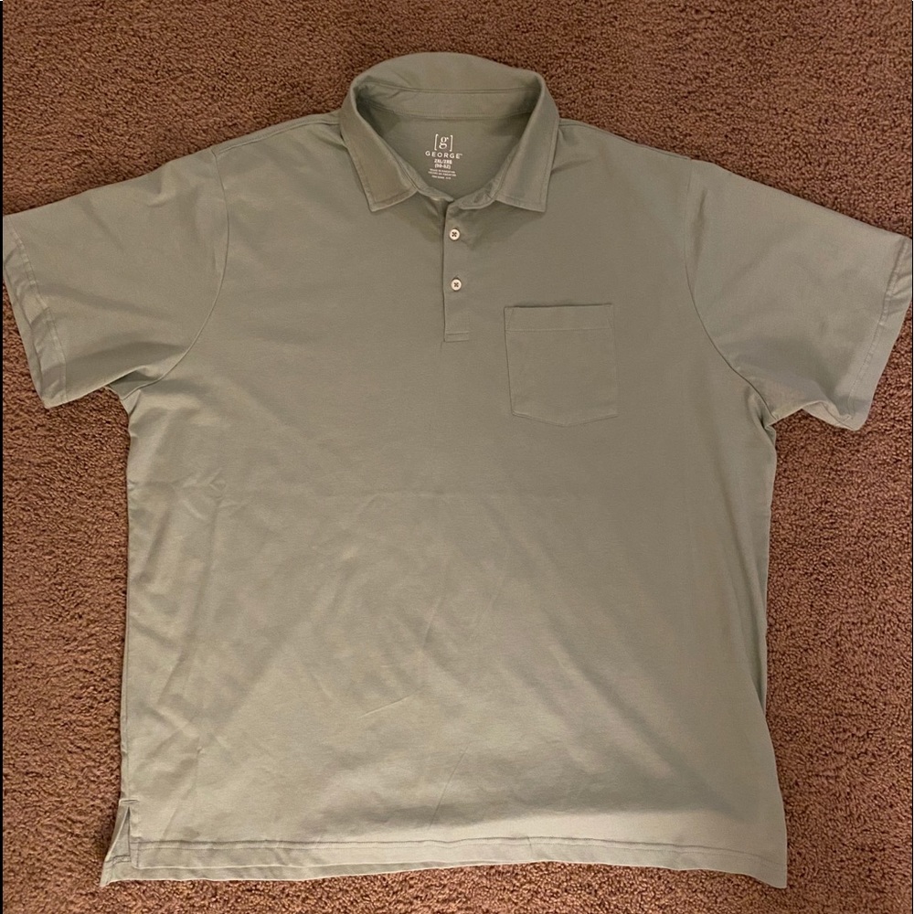 2XBIG 3BUTTON POLO SHIRT/DRESS SHIRT